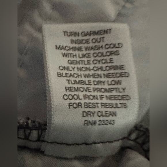 New York & Co Stretch Ankle Length Pant mid size zipper front and back pockets - Picture 6 of 6